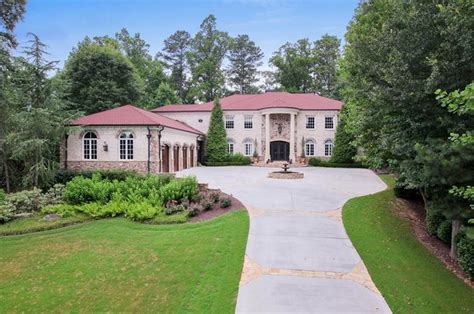 4295 Million Brick And Stone Mansion In Atlanta Ga Homes Of The Rich