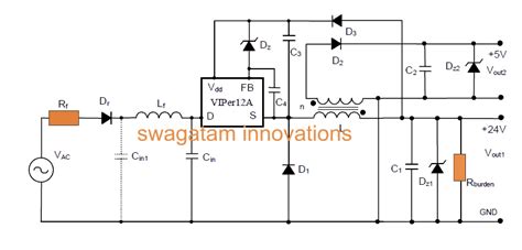 V V Buck Converter Circuit Smps V Homemade Circuit Projects