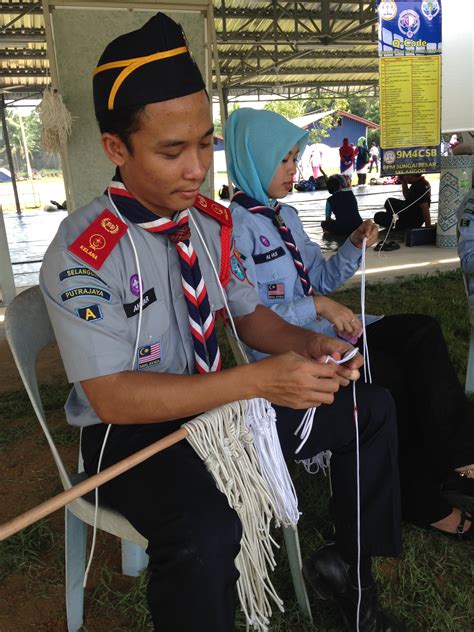 Perasmian penutupan (guru besar sk matang paku). Perkhemahan unit beruniform SRAI | World Scouting