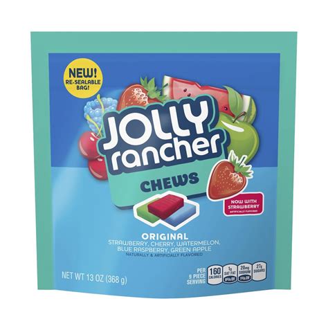 Jolly Rancher Chews Original Flavours 368g Usa Big Bag