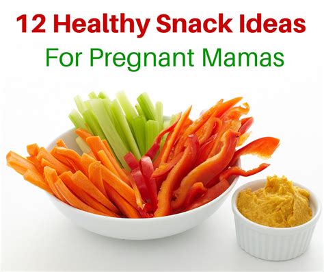 And, a healthy diet helps you prevent any pregnancy complications. 10 Healthy Snacks For Pregnant Mamas - Michelle Marie Fit