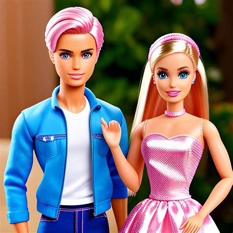 Barbie And Ken Shocked Arthub Ai