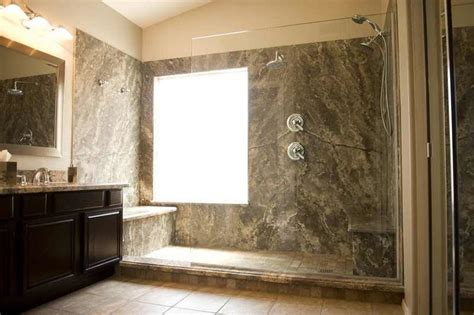 Riddled with small, natural holes, travertine is beautiful, but prone to. Silver Travertine Shower - Contemporary - Bathroom ...