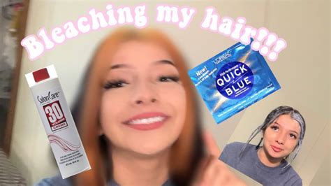 Hair bleaching and the products differ according to hair type. BLEACHING FRONT OF HAIR! *fail - YouTube