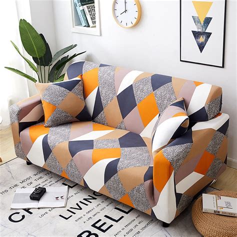 1 Piece Stretch Sofa Slipcover Elastic Sofa Cover Couch Anti Wrinkle Sofa Protector 1 3 Seater