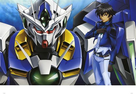 Download Mobile Suit Gundam 00 Setsuna And 00 Quanta 5944x4214 Minitokyo