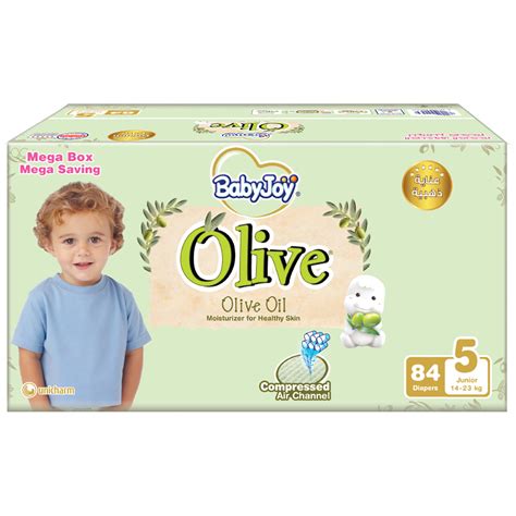 Baby Joy Olive Size 2 35 7 Kg Box 136 Diapers