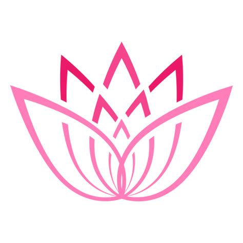 Artistic Lotus Flower Icon Transparent Png And Svg Vector File