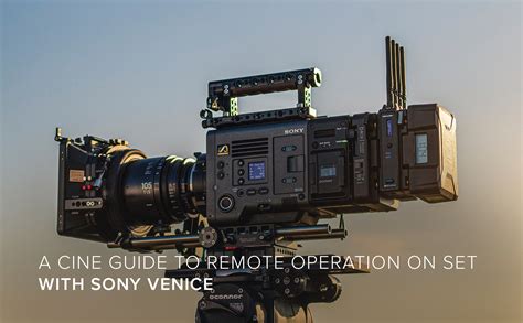 CVP.com - A cinematography guide to remote operation on set with Sony
