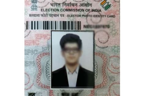 Indian Voter Id Card