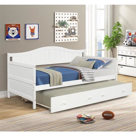 White Full Daybed With Drawers Twin Day Bed Bookcase With Drawer White In Color Goimages Quack