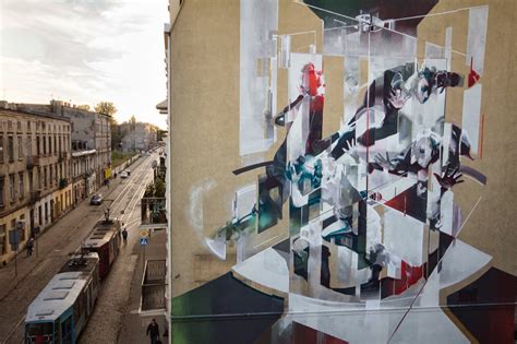 Robert “tone” Proch New Mural For Fundacja Urban Forms 13 Lodz