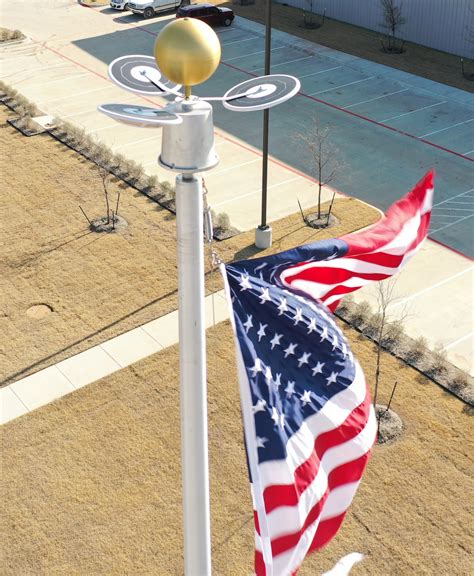 360 Led Solar Flagpole Light Flag Corps Inc Flags And Flagpoles