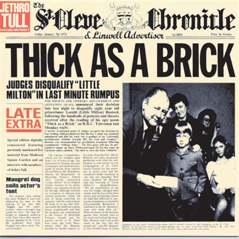 ‎apple Music에서 감상하는 Jethro Tull의 Thick As A Brick 25th Anniversary
