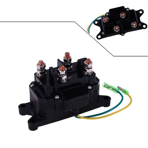 Atv Winch Contactor Solenoid Relay Switch For Warn 63070 62135 74900