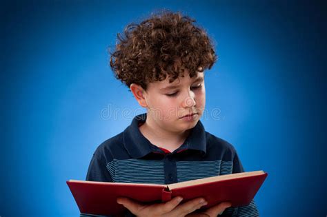 Boy Reading Book Stock Image Image Of Background Childhood 16190929