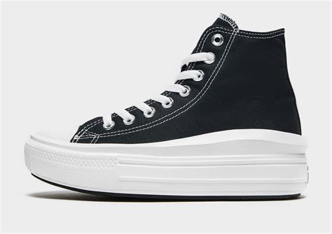 converse chuck taylor all star move high donna in nero jd sports