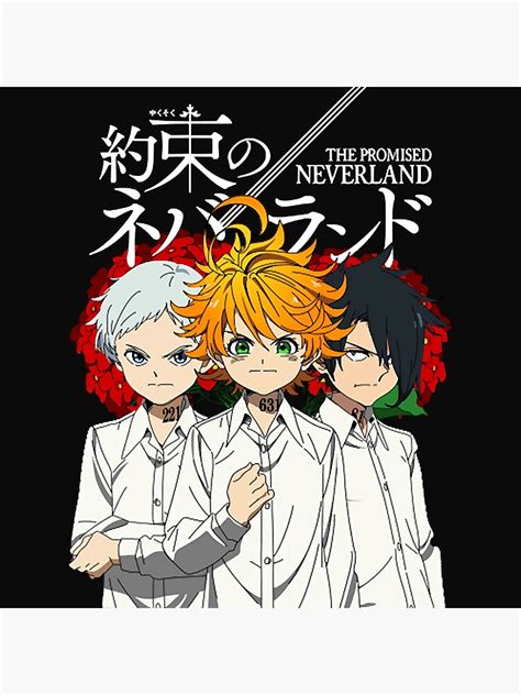 The Promised Neverland Poster For Sale By Katherinmarine Redbubble