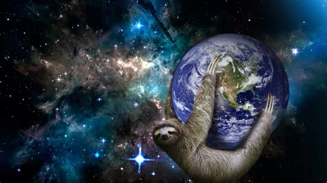 Space Sloths Wallpapers Hd Desktop And Mobile Backgrounds