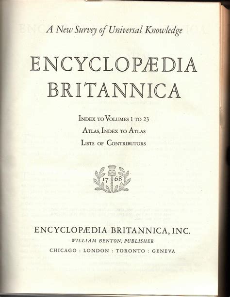 Value of Encyclopedia Britannica? | ThriftyFun