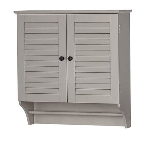 Buy products such as cates wood wall storage cabinet with sliding barn door, rustic white at walmart and product titleyaheetech wall mounted bathroom cabinet with towel bar. Wall Mounted Bathroom Cabinet with Shelves and Towel Bar ...