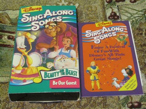 Walt Disney Sing Along Songs Be Our Guest Vhs Video Beauty And The My XXX Hot Girl