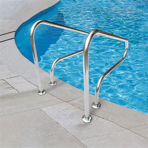 Buy Swimming Pool Handrails 304 Stainless Steel Pool Hand Rail With