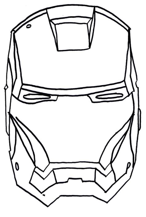 Face Iron Man Coloring Page Emoji Coloring Pages Free Printable