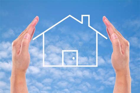 The House In The Hands Stock Photo Image Of Model Building 31940898