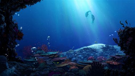 underwater world anime girl 4k hd anime 4k wallpapers