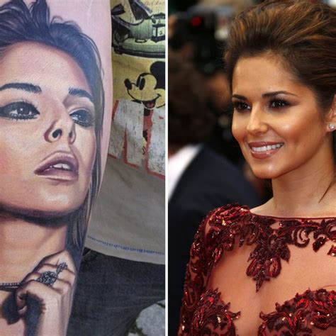 Most Beautiful Singer Cheryl Cole Tattoos With Their Meanings Body