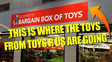 Geoffreys Bargain Box Of Toys Toys R Us Toys Sold Here Shopping