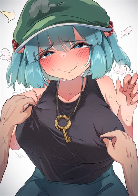Qralto Kawashiro Nitori Touhou Green Headwear Absurdres Commentary Request Highres 1girl