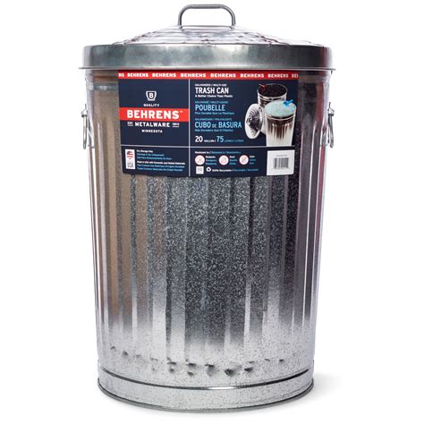 Steel Trash Cans At