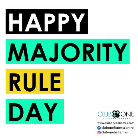 Every Day Is Special January 10 Majority Rule Day In The Bahamas