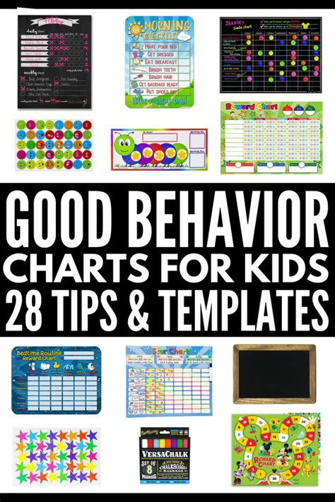 Good Behavior Charts 28 Reward System Tips And Templates For Kids