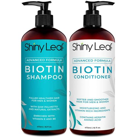 Biotin Shampoo And Conditioner For Hair Growth Hair Loss Treatment For Men And Women Sulfate