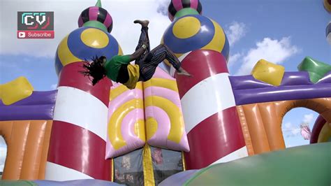 Worlds Largest Bouncy Castle Youtube