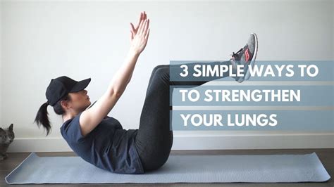 3 Simple Ways To Strengthen Your Lungs Youtube
