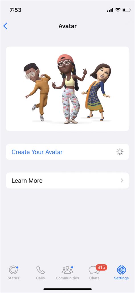 Whatsapp Avatars How To Create And Use Avatars On Whasapp On Android