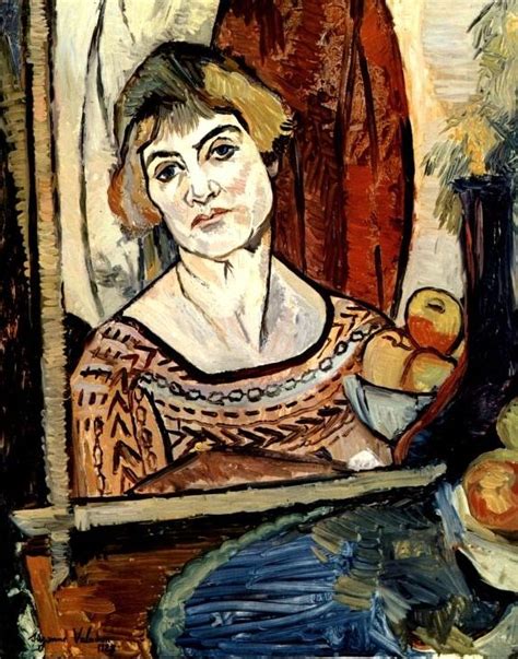 Self Portrait 1927 Suzanne Valadon Artist Painting Portrait Painting