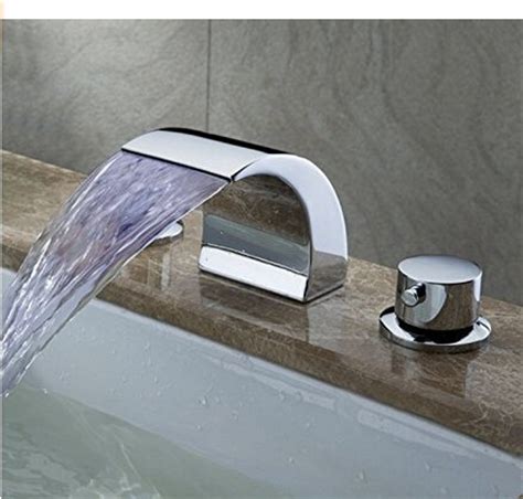 Bille whirlpool hydraulic massage bathtub. Hot Tub Faucet Bathroom Bath Waterfall Kit Widespread ...