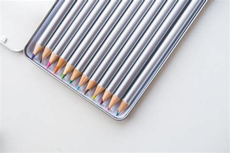 Colored Pencils In Box Royalty Free Photo