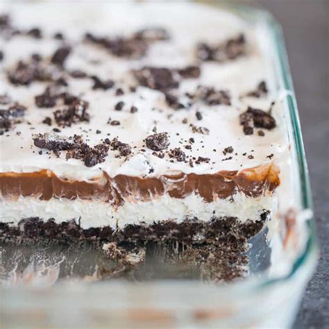 Easy homemade oreo ice cream recipe, oreo cheesecake bars recipe and. No Bake Heavenly Oreo Dessert | Brown Eyed Baker