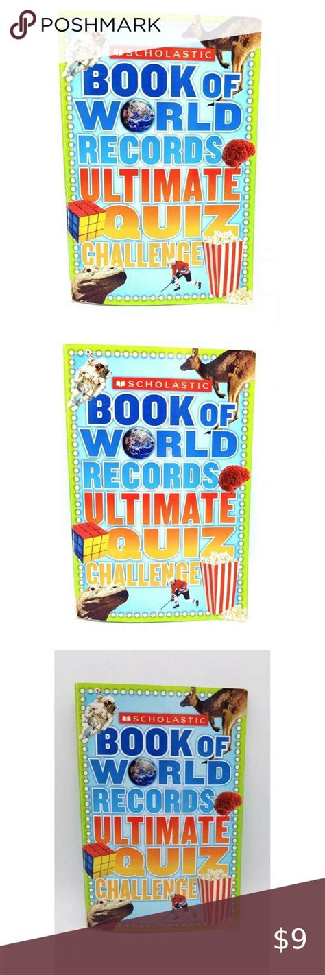 Scholastic Book Of World Records Ultimate Quiz Cha Scholastic Book Scholastic World Records