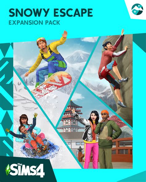 Les Sims 4 Escapade Enneigée Pack Extension 10 Logos Renders