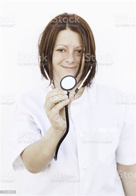 Nurse With Stethoscope Stock Photo Download Image Now Adult Adults