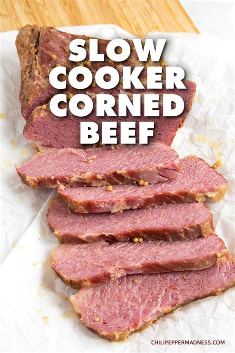 Thinly slice the corned beef. Slow Cooker Corned Beef - | Recipe | BHG's Best Recipes | Slow cooker corned beef, Cooking ...