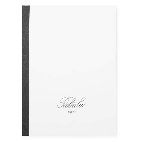 Colorverse Nebula Note A5 Notebook Tomoe River 52g White Blank