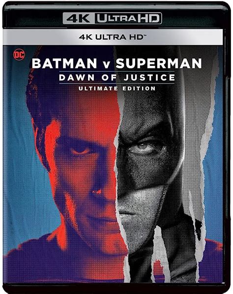 Batman V Superman Dawn Of Justice Remastered Ultimate Edition 4k Uhd 1 Disc